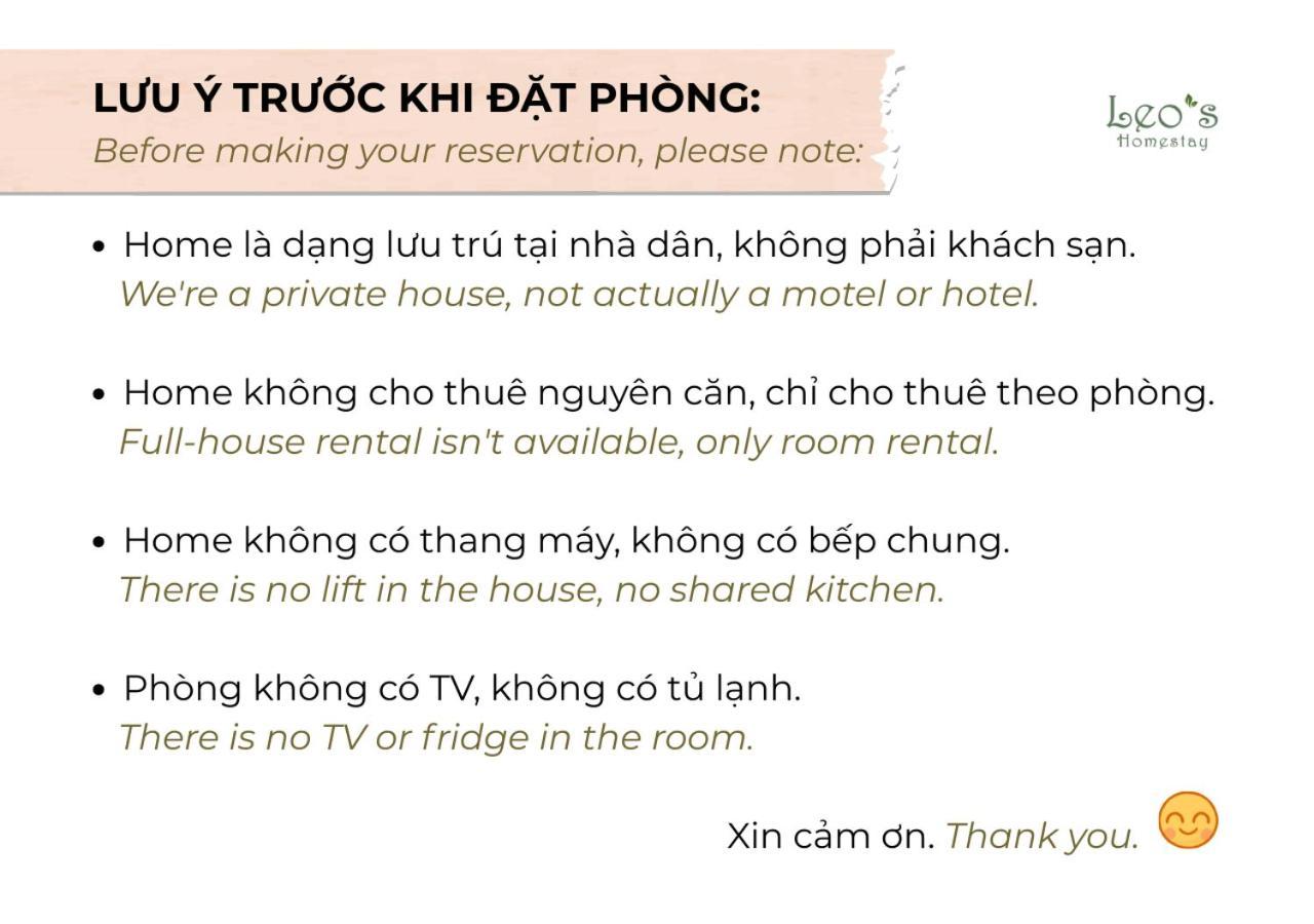 Leo'S Homestay Phan Rang Exterior foto